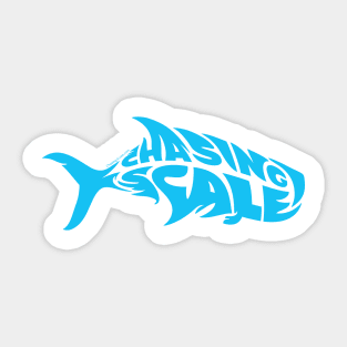 Fishing Adventure Travel, by Chasing Scale Sticker